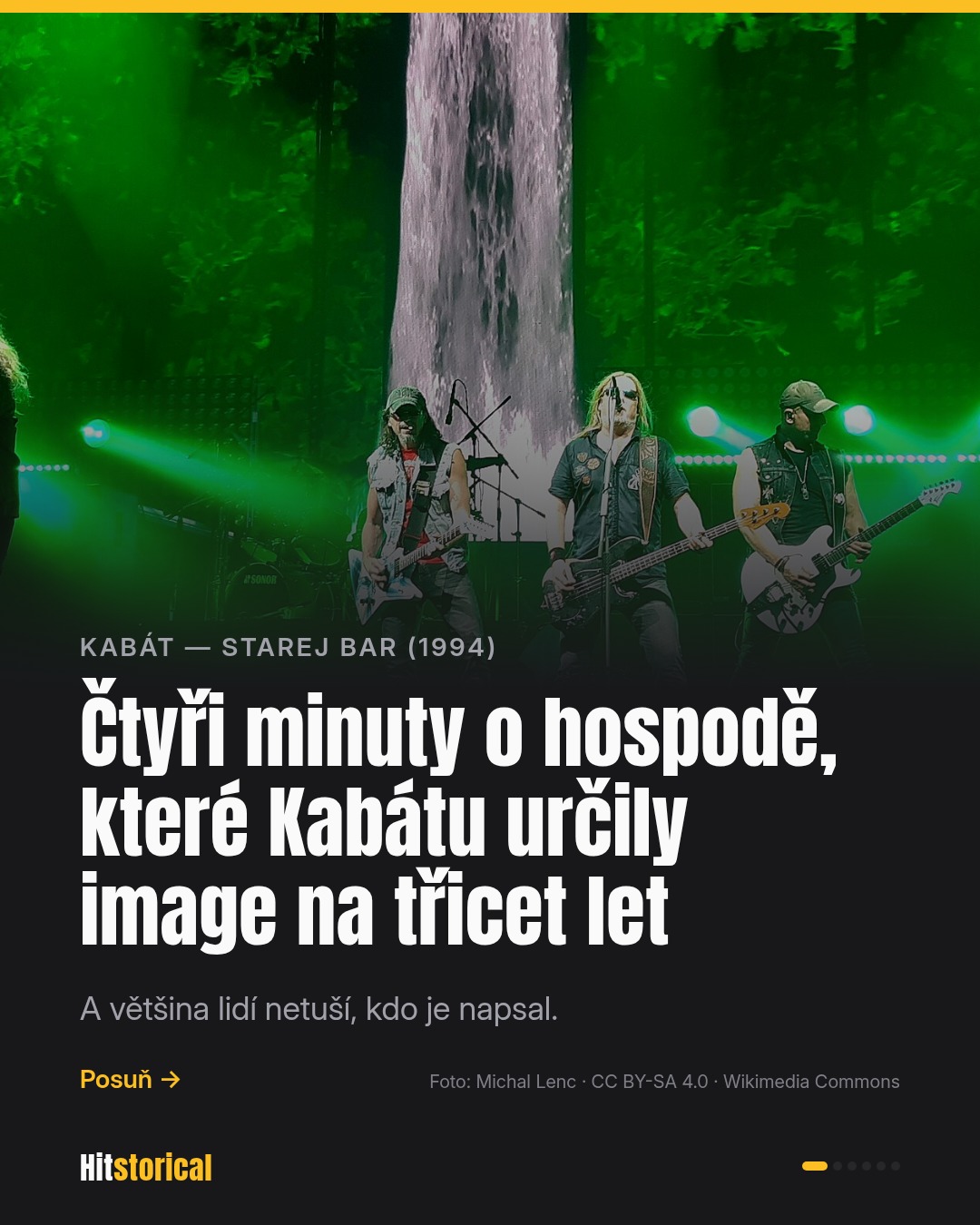 Kabát — Starej bar