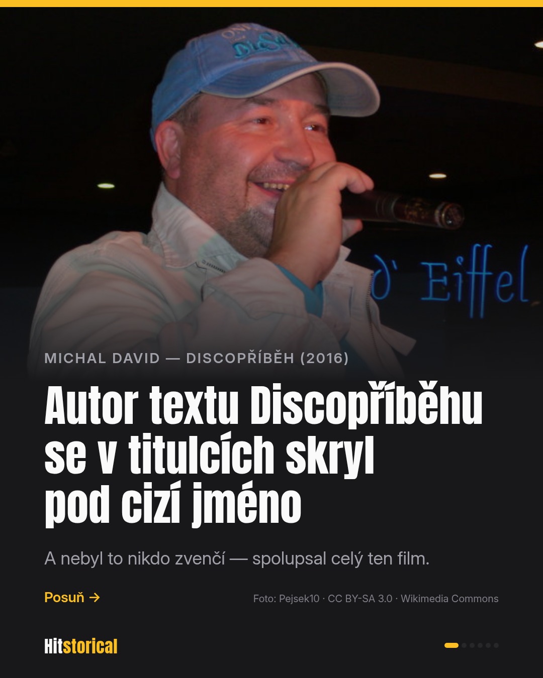 Michal David — Discopříběh