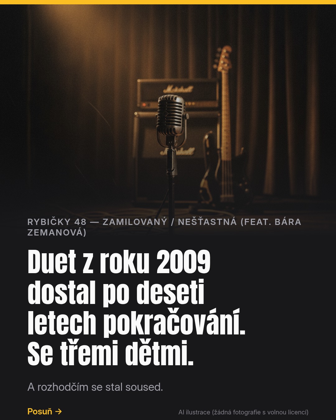 Rybičky 48 — Zamilovaný / Nešťastná (feat. Bára Zemanová)