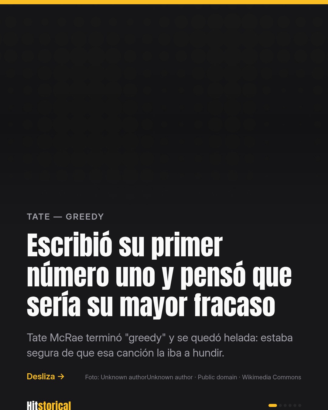 Tate — greedy